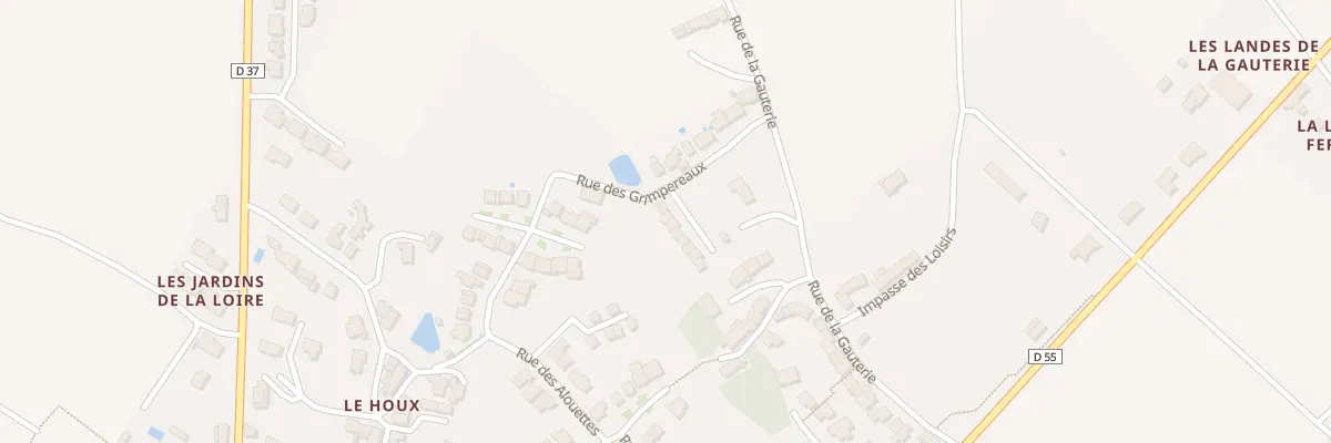 Plan du 4 Rue des Mésanges au Landreau