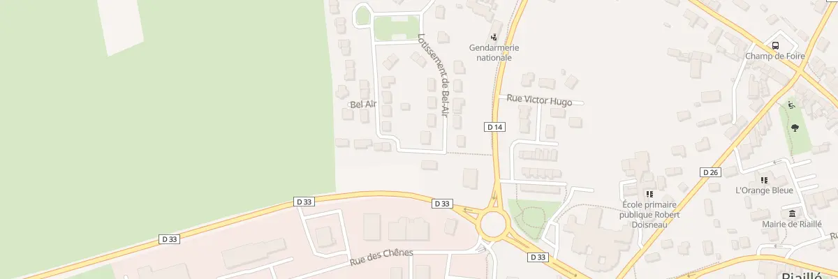 Plan du 274 Lot de Bel-Air à Riaillé