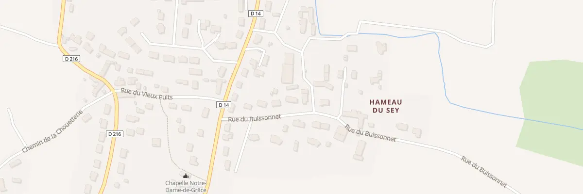 Plan du 7 Rue du Buissonnet à Quettehou