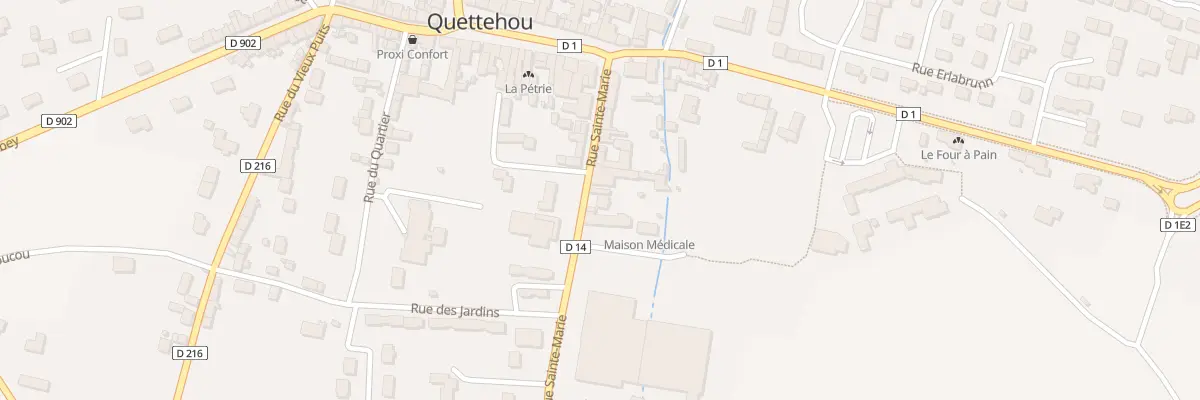 Plan du 17 Rue Sainte Marie à Quettehou