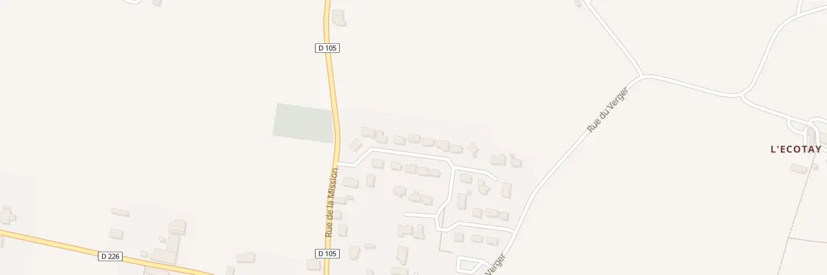 Plan du 9 Rue le Champ du Chene à Mecé