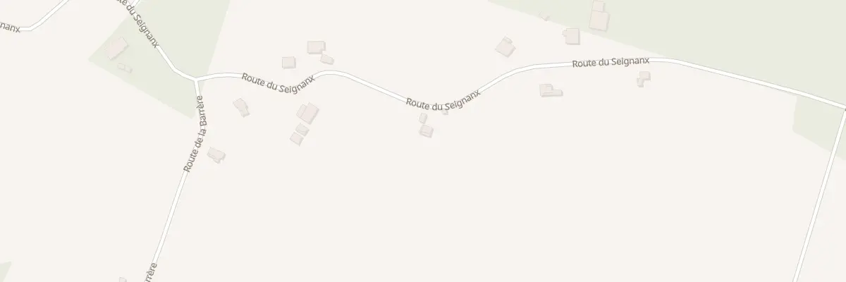 Plan du 2547 Rte du Seignanx à Saint-Martin-de-Hinx