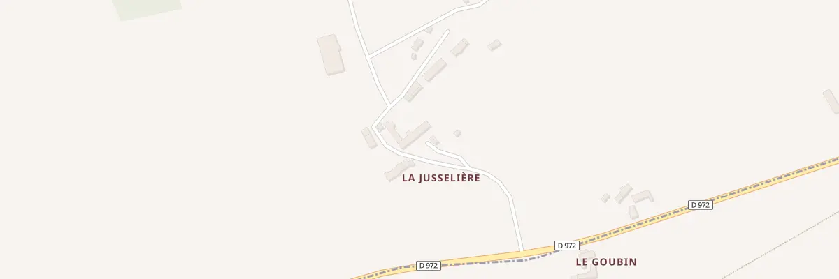 Plan du 3 La Jusseliere de Bas au Lorey