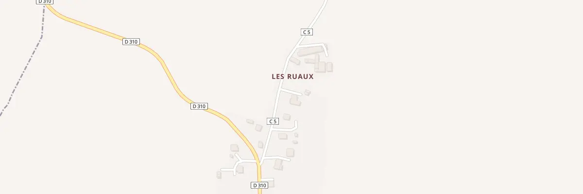 Plan du 7 Les Ruaux à Arbrissel
