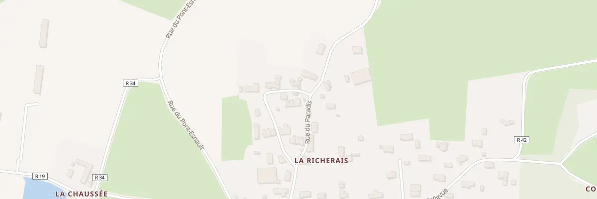 Plan du 8 Rue de la Filiere à Mouzeil