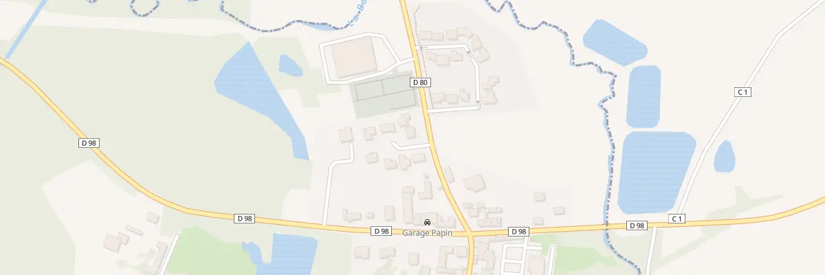 Plan du 2 Rue de la gachère à La Merlatière