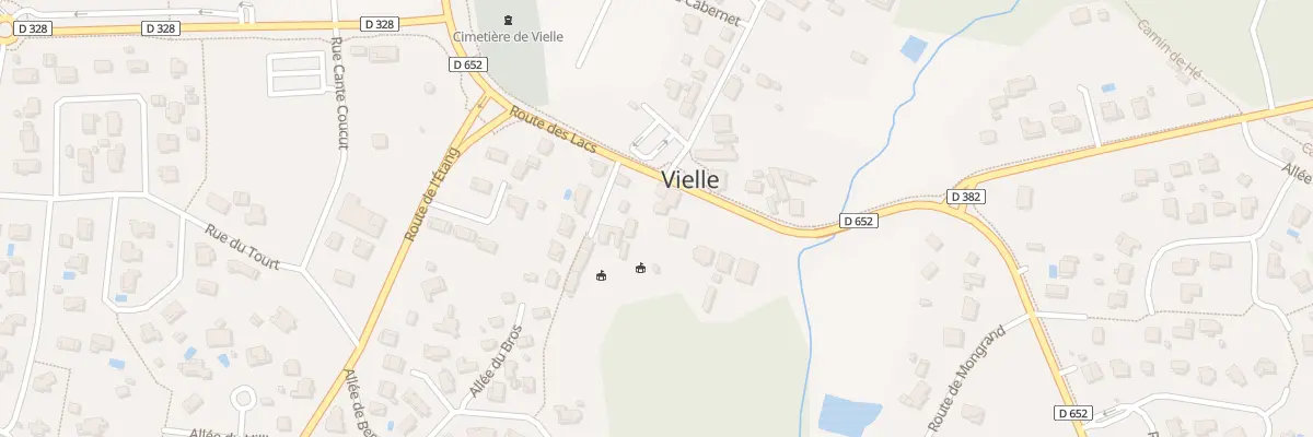 Plan du 7236 Rte des Lacs à Vielle-Saint-Girons