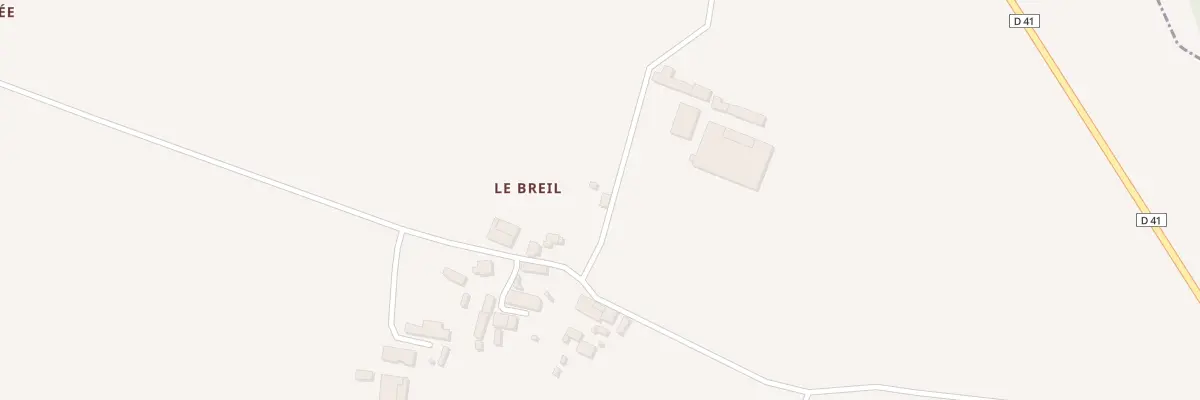 Plan du 6 Le Breil à Forges-la-Forêt