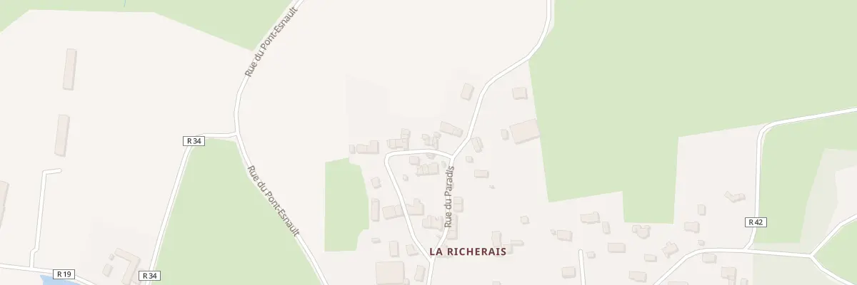 Plan du 11 Rue de la Filiere à Mouzeil