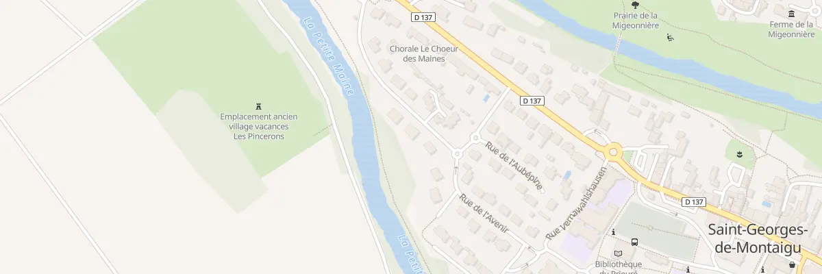 Plan du 8 Rue du Pont de Boisseau à Montaigu-Vendée