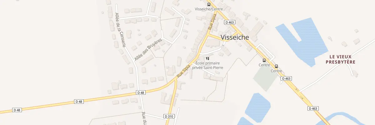 Plan du 34 Rue Sipia à Visseiche