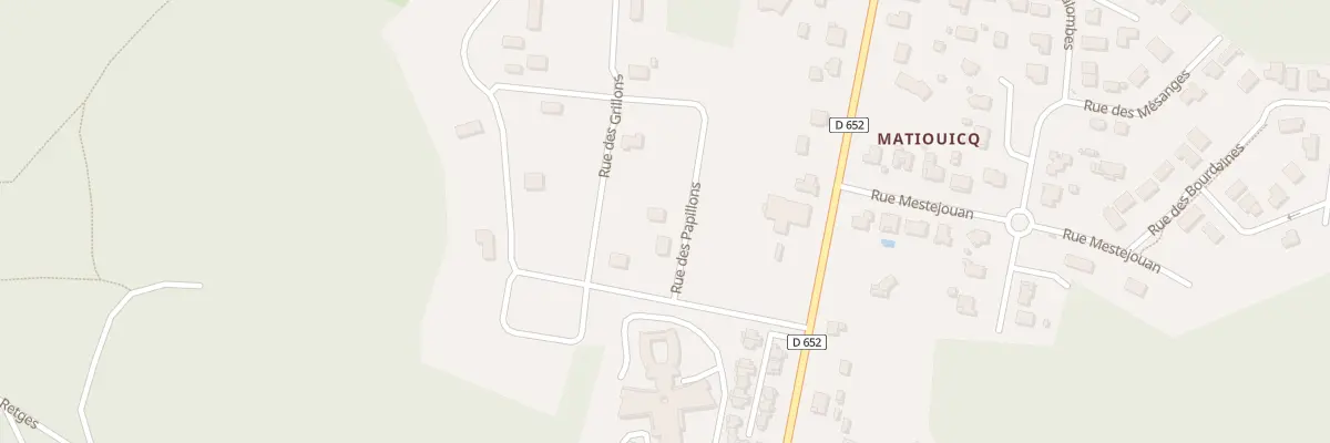 Plan du 5 Rue des Papillons à Vielle-Saint-Girons