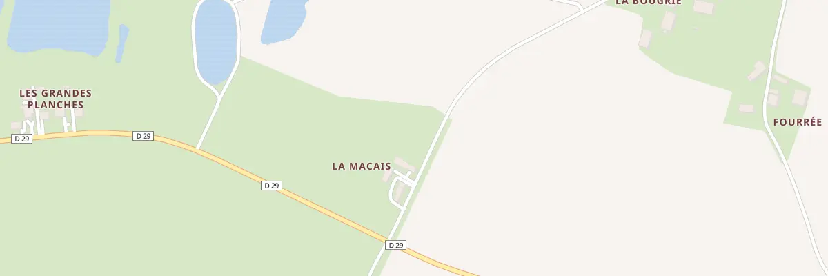 Plan du 5006 La Macais à Champeaux