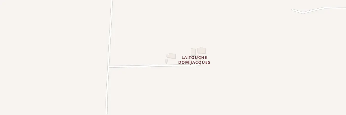 Plan du 3 La Touche Dom Jacques à Bais
