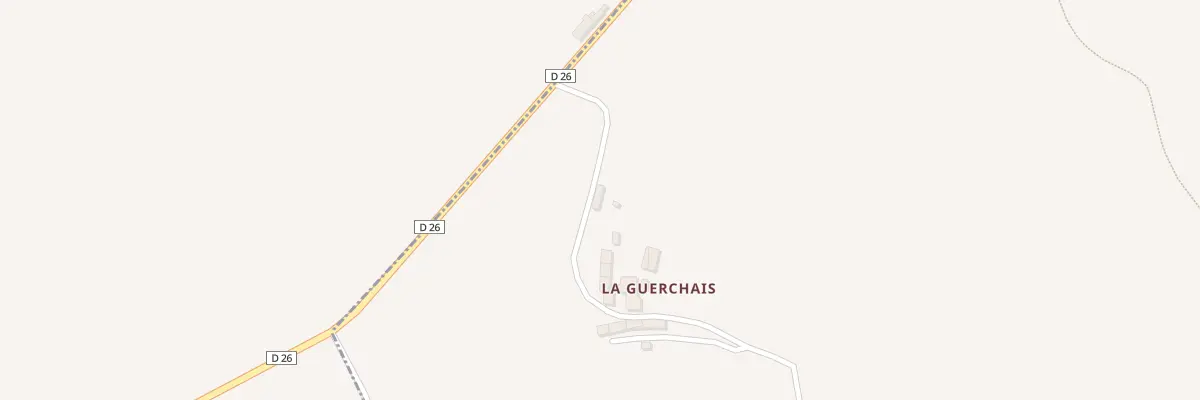 Plan du 5106 La Guerchais à Mecé