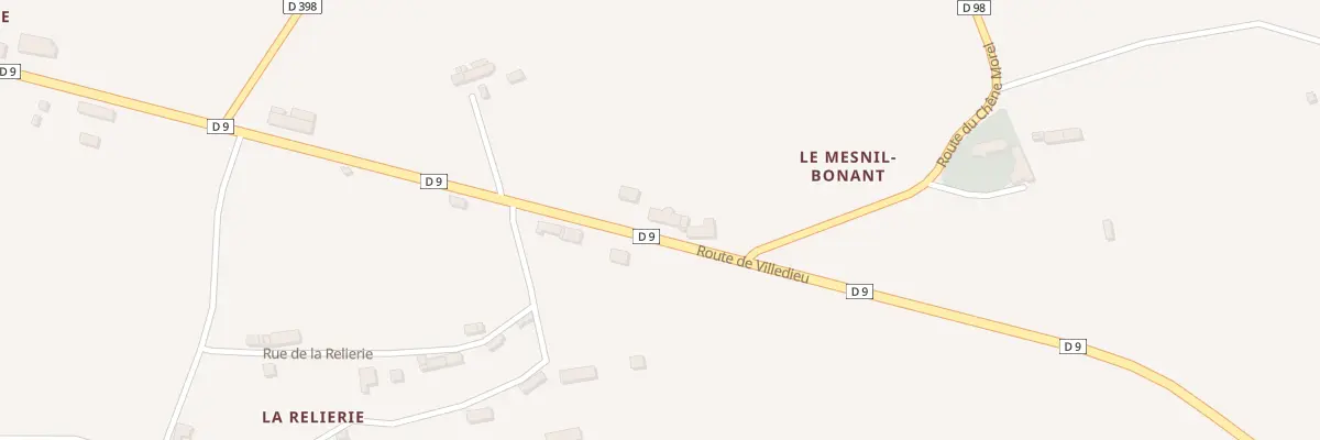 Plan du 6001 Le Hamel Gosse -Gavray à Gavray-sur-Sienne