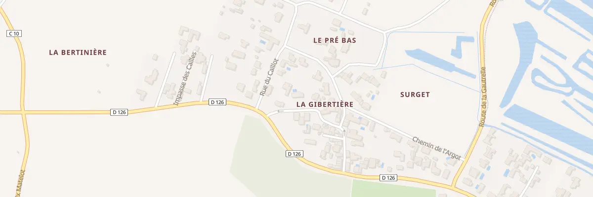 Plan du 224 Rue du Centre A la Gibertiere à Saint-Georges-d’Oléron