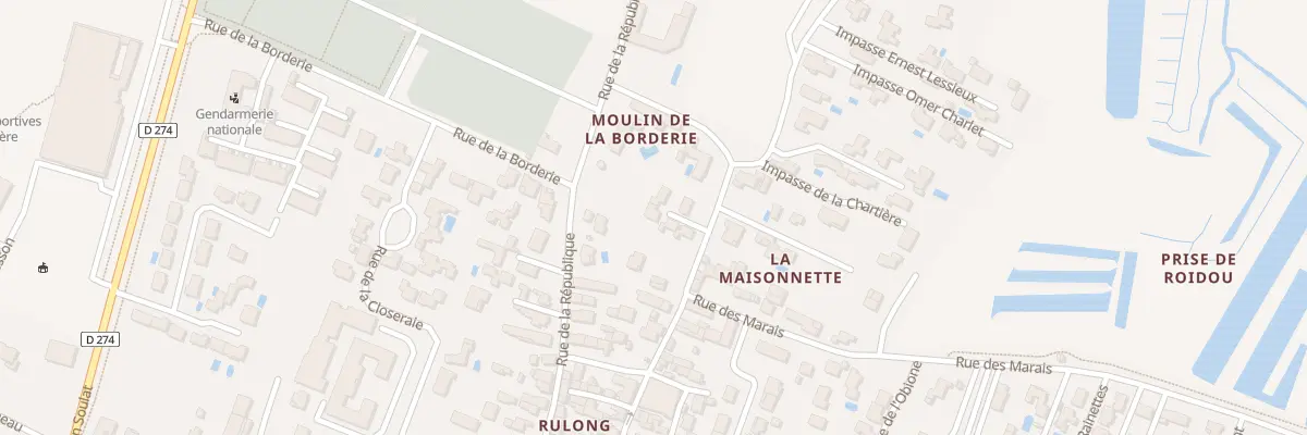 Plan du 37 Rue de Rulong à Saint-Pierre-d’Oléron