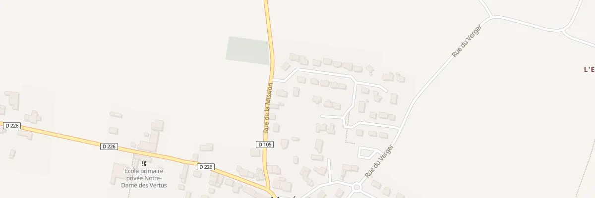 Plan du 4 Rue du Champ du Chene à Mecé