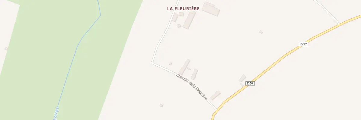 Plan du 8 La Fleuriere à Marchésieux