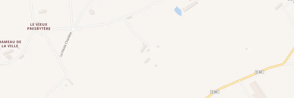 Plan du 3 La Haute Chaniere au Lorey