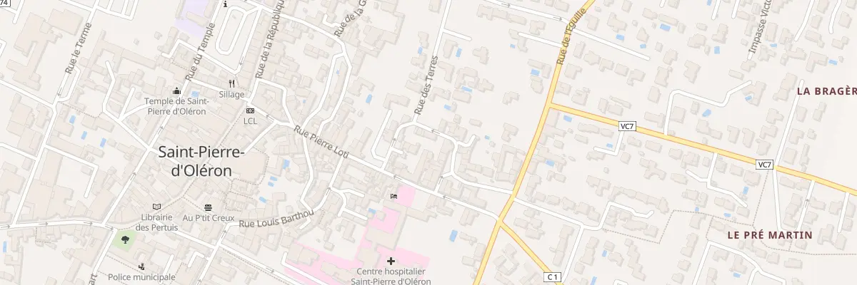 Plan du 23 Rue de la Rembertière à Saint-Pierre-d’Oléron