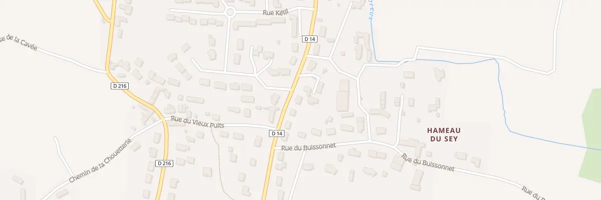 Plan du 37 Rue Sainte Marie à Quettehou