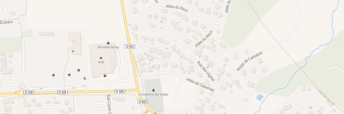 Plan du 6949 Rte des Lacs à Vielle-Saint-Girons
