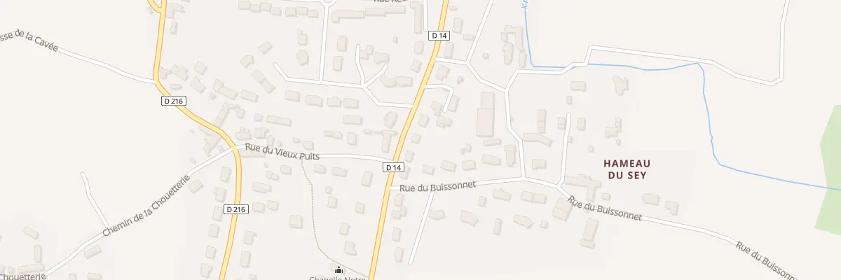 Plan du 39 Rue Sainte Marie à Quettehou