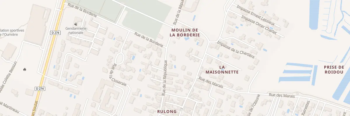 Plan du 176 Rue de la République à Saint-Pierre-d’Oléron