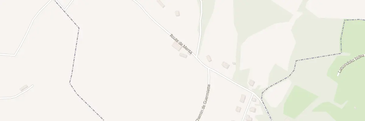Plan du 5001 Laurbidetaco-Menta à Saint-Étienne-de-Baïgorry