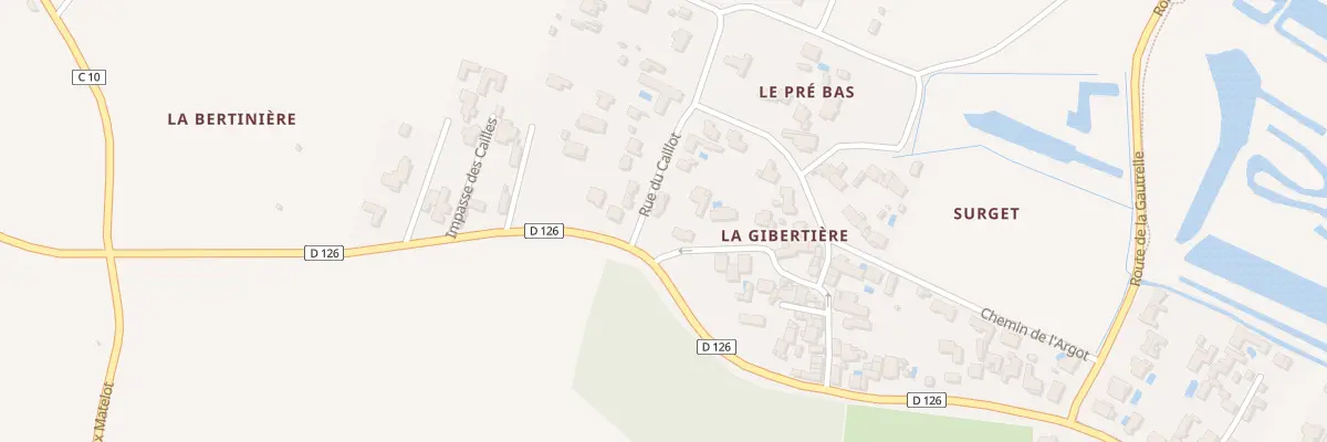 Plan du 270 Rue du Centre A la Gibertiere à Saint-Georges-d’Oléron