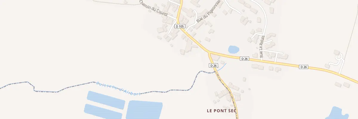 Plan du 14B Rue de l’Eglise à Mecé