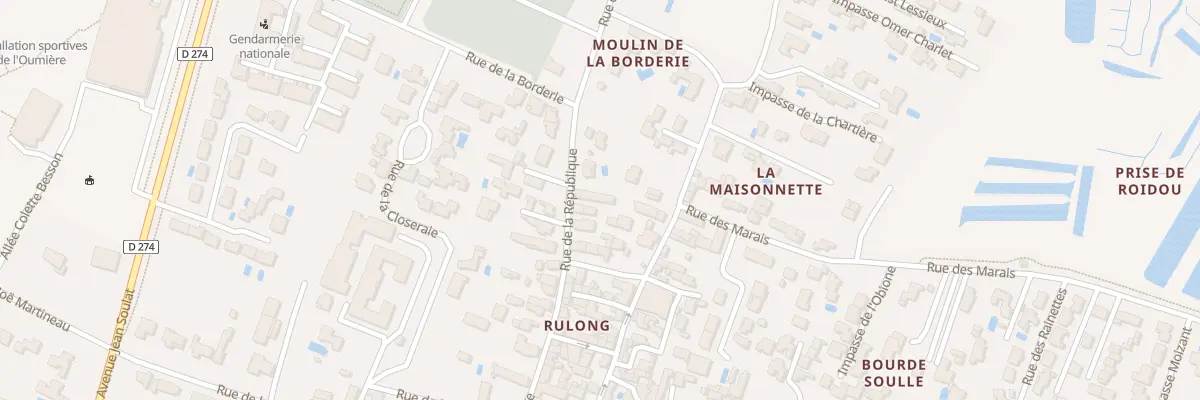 Plan du 170 Rue de la République à Saint-Pierre-d’Oléron