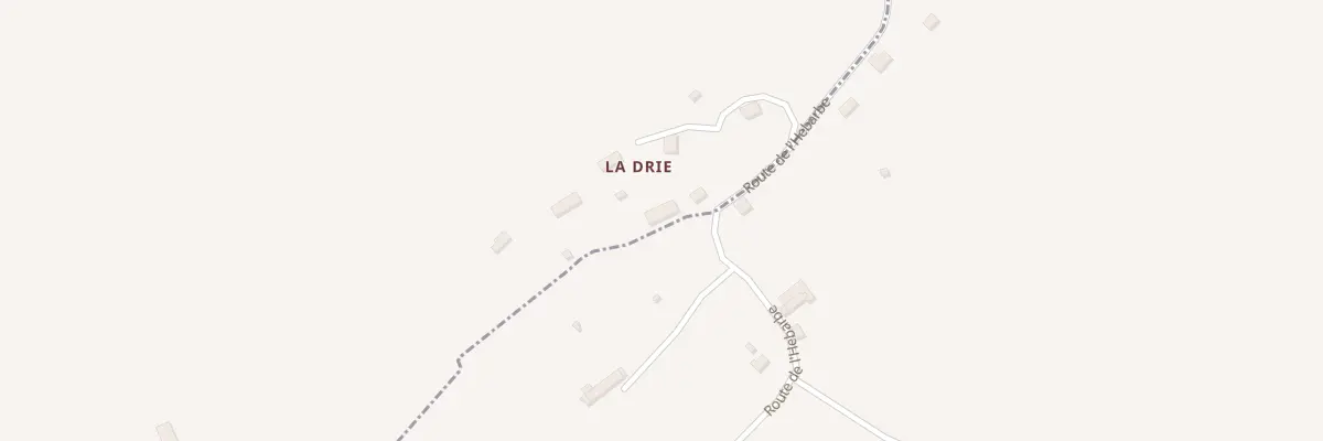 Plan du 5052 Village de la Drie au Mesnil-Garnier