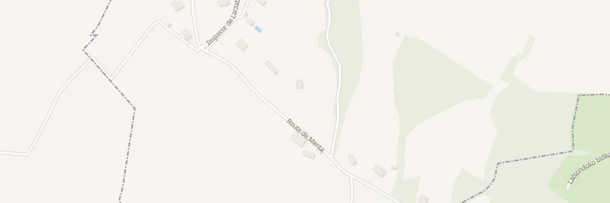 Plan du 819 Rte de Menta à Irouléguy