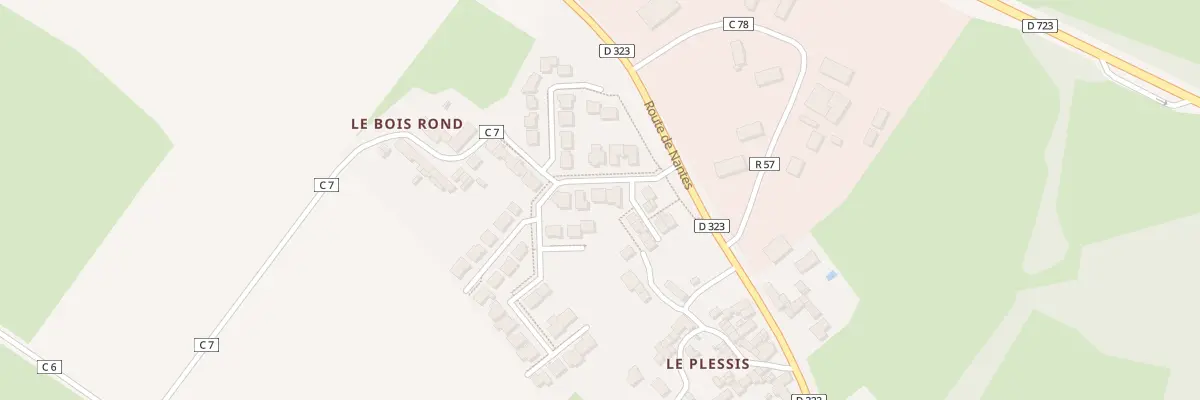 Plan du 59 Rue des Moissons à Oudon