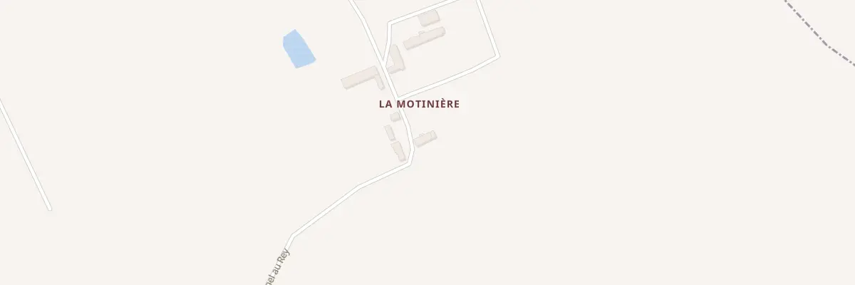 Plan du 2 La Motiniere à Montpinchon