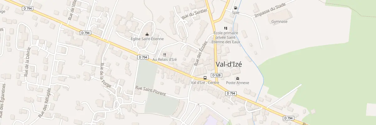 Plan du 7 Rue des Ecoles à Val-d’Izé