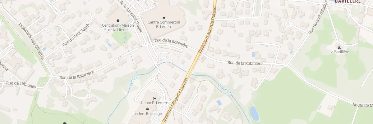 Plan du 28 Rue de la robiniere à Montaigu-Vendée