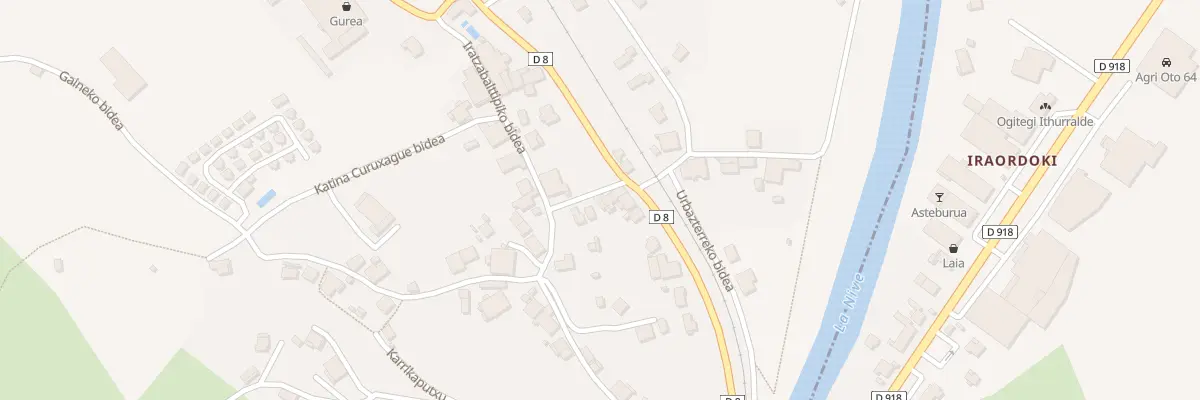 Plan du 40 Ithurriko bidea à Saint-Martin-d’Arrossa
