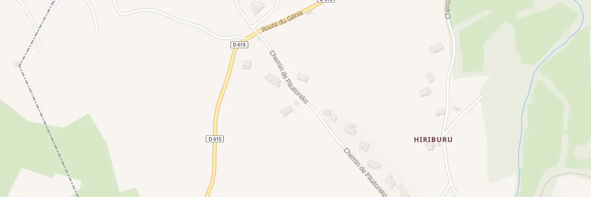Plan du 5085 Hiriburu à Irouléguy