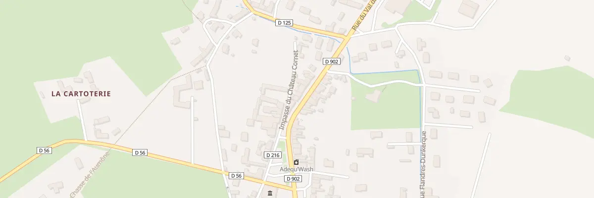 Plan du 6 Rue Marechal Leclerc à Quettehou