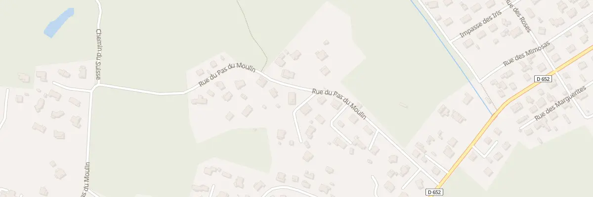 Plan du 295 Rue du Pas du Moulin à Léon