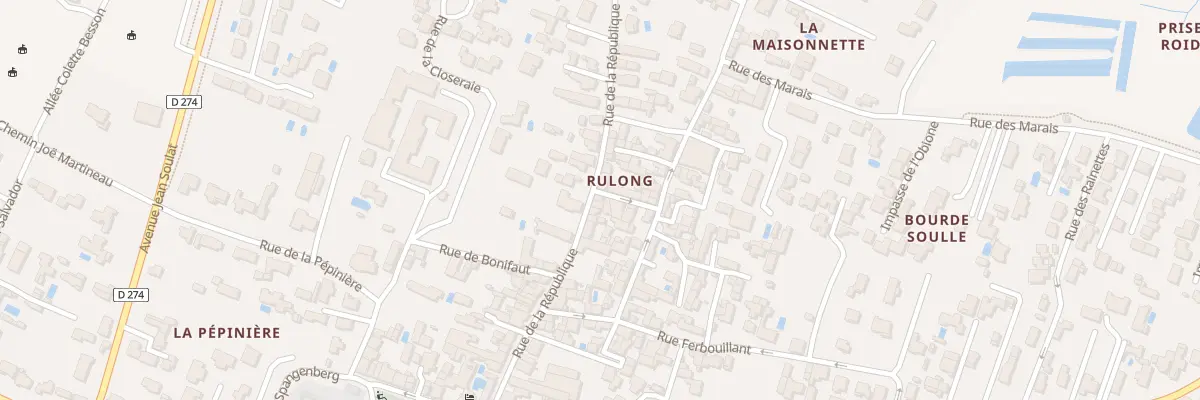 Plan du 152 Rue de la République à Saint-Pierre-d’Oléron