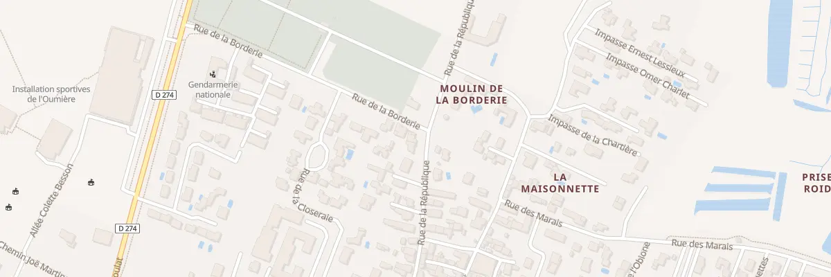 Plan du 145 Rue de la République à Saint-Pierre-d’Oléron
