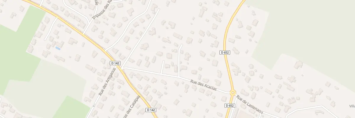 Plan du 128 Rue des Acacias à Léon