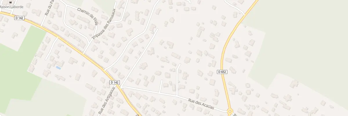 Plan du 139 Rue des Acacias à Léon