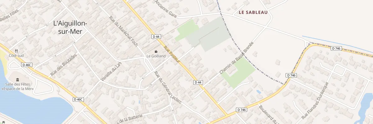 Plan du 24 Rue pasteur à L’Aiguillon-la-Presqu’île