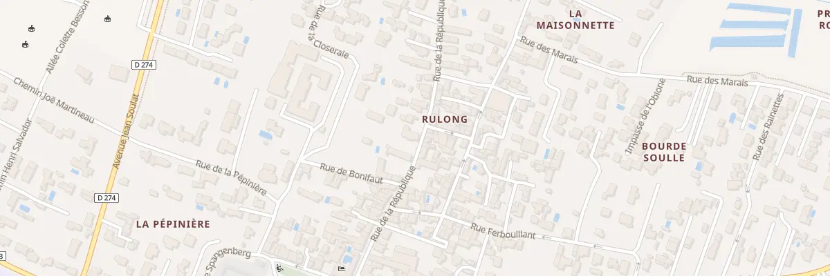 Plan du 113T Rue de la République à Saint-Pierre-d’Oléron